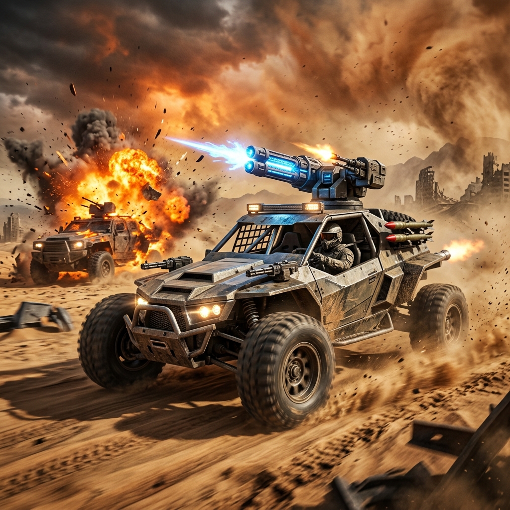 Desert Striker Game Cover